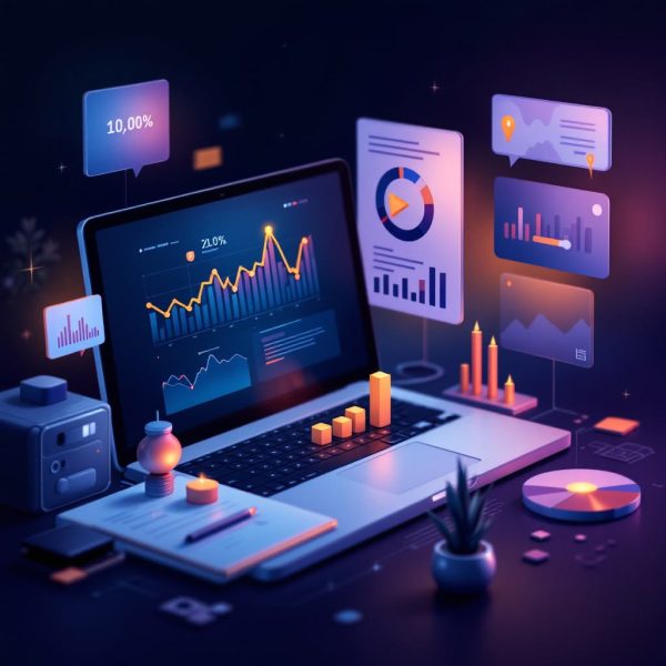 digital marketing success graph